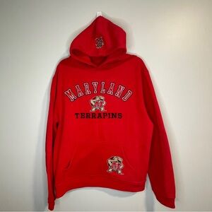 J. America Red Maryland Terrapins Hoodie